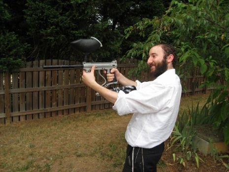 Paint Ball at Chabad